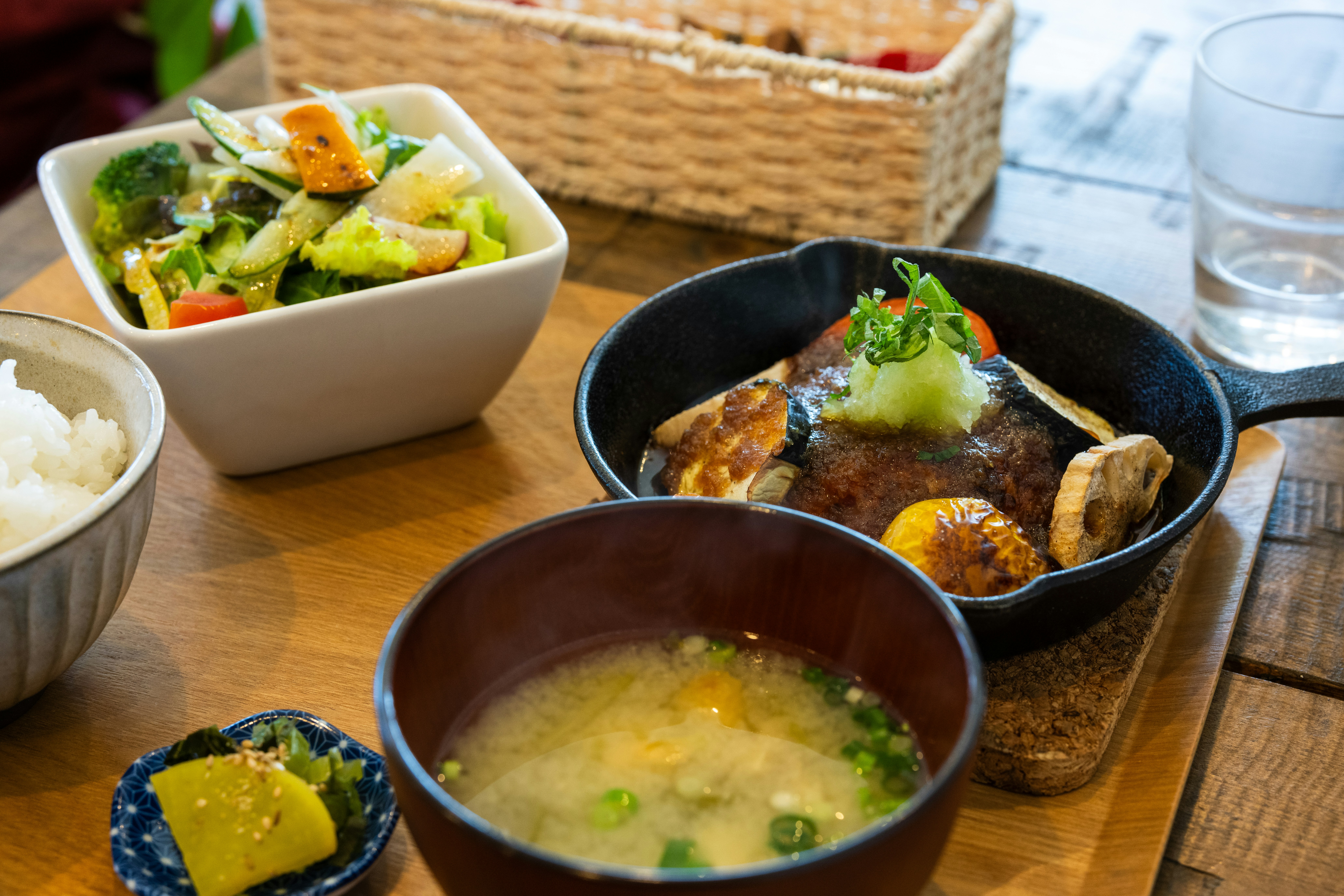 温かみのある食事の一例